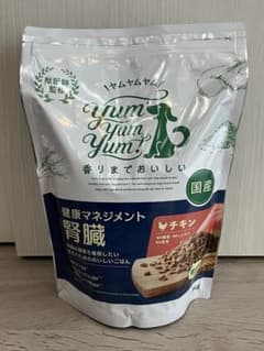 ヤムヤムヤム　健康マネジメント腎臓 (犬用食事療法食) チキン味 / 1.3kgのサムネイル
