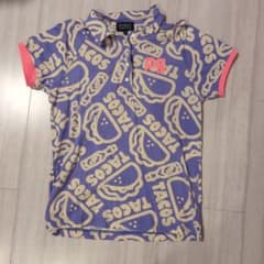 PEARLY GATES タコス柄 ゴルフシャツ サイズ0のサムネイル