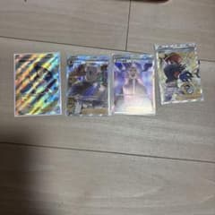 冒険家の発見　博士の研究　ボスの指令キバナ　ポケモンカードサポートSR4枚セットのサムネイル