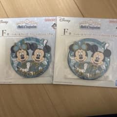 ディズニー 一番くじ F賞 ラバーコースター ミッキー＆ミニー 2個セットのサムネイル