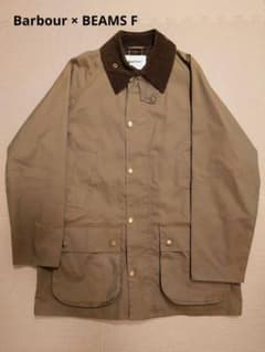 Barbour × BEAMS F / バブアー別注 BEDALE　玉虫色のサムネイル