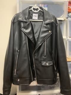 ZARA ライダースジャケットのサムネイル