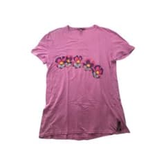 Just Cavalli 半袖Tシャツ ピンク 花柄のサムネイル