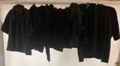ブラックコーデ　レディース　服　まとめ売り　セット　モノトーンのサムネイル