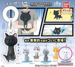 しょんぼり猫 めじるしアクセサリー 猫(長毛C)のサムネイル
