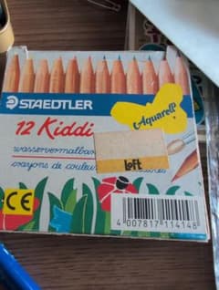 STAEDTLER Kiddi 水彩色鉛筆 12色のサムネイル