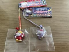 ご当地キティ　伊賀甲賀忍者バージョン　根付ストラップのサムネイル
