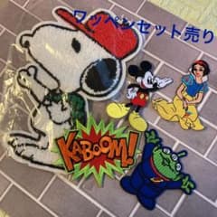 ビンテージ風アイロンワッペンセットのサムネイル