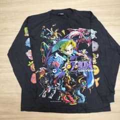 【ゼルダの伝説 ムジュラの仮面】長袖Tシャツ　XL ロンT ゲームT ゼルダの伝説 ムジュラの仮面】長袖Tシャツ XL ロンT ゲームT - メルカリ