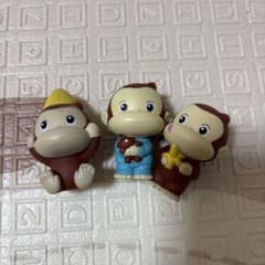おさるのジョージ フィギュア 3体セットのサムネイル