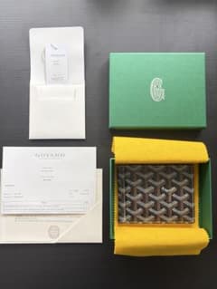 ゴヤール マネークリップ 極美品　保証書付き 極美品】GOYARD ゴヤール マネークリップ 財布 - メルカリ