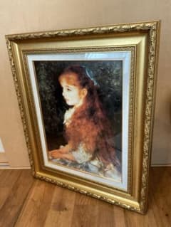立体複製 ルノワール 少女イレーヌ 名画 レプリカ 絵画 額付 ６号 m12902122233_1.jpg?1710372784