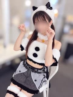 猫耳 ファー コスプレ衣装 白×黒のサムネイル