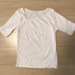 グローバルワーク　白　Tシャツ　半袖のサムネイル