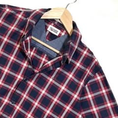 【極美品】HILFIGER DENIM チェックシャツ XL 綿100% 長袖のサムネイル