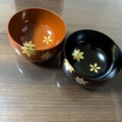 祖雅堂 漆器 夫婦椀 2個セット 美品 - メルカリ