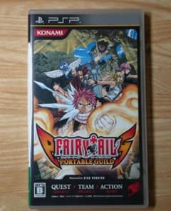 フェアリーテイル ポータブルギルド　PSPソフト　説明書無しのサムネイル
