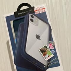 iPhone12 ケース　ネイビーのサムネイル