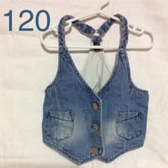デニムベスト ジレ  120のサムネイル