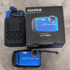 美品 FinePix XP120 （ブルー） - メルカリ