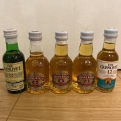 ウイスキーミニボトル5本セットのサムネイル