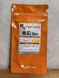 新品ogaland 亜鉛 サプリ 90粒（約３ヶ月分）のサムネイル