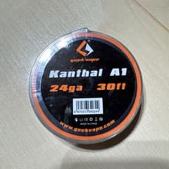 Geekvape Kanthal A1 24ga 30ft ワイヤーのサムネイル