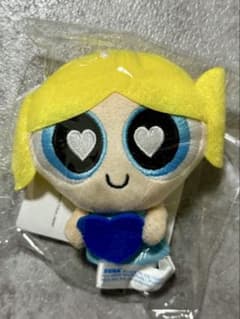 버블스 하트 봉제 인형 파워 퍼프 걸즈