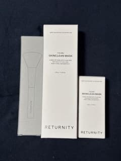 RETURNITY YULMU スキンクリーンパック 120g 20g はけ付きのサムネイル