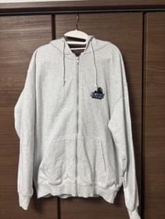XLARGE ジップアップパーカー グレーのサムネイル