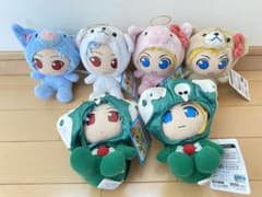レア　新世紀エヴァンゲリオン　ぬいぐるみ　レイ&アスカ　コンプリートのサムネイル