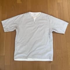 GLOBAL WORK フェイクレイヤード Tシャツ ホワイト　Sサイズのサムネイル