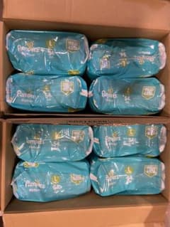 新品送料無料　パンパースおむつ　テープL  《54枚✖️8パック　432枚》のサムネイル