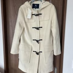 BURBERRY LONDON ダッフルコート ホワイト 40 - メルカリ