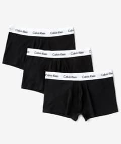 CALVIN KLEIN ボクサーパンツ ブラック 3枚のサムネイル