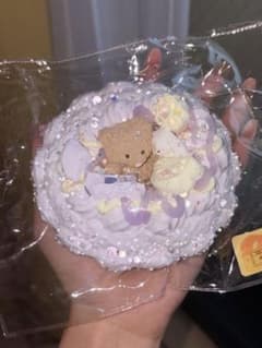 デコレーション スクイーズ くま ケーキ 橘子家のサムネイル
