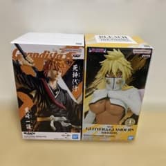 BLEACH フィギュア　黒崎一護　ティア・ハリベル BLEACH フィギュアセット 黒崎一護 ティア・ハリベル - メルカリ