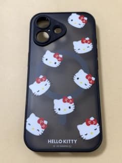 ハローキティ iPhone17ケース ブラックのサムネイル