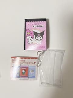 サンリオキャラクターズ ミニこうかんノートチャーム マイメロディ&クロミのサムネイル