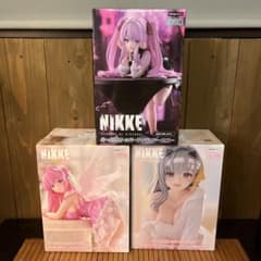 승리의 여신: NIKKE 누들 스토퍼 피겨 3종 세트