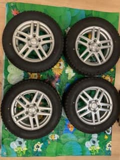 195/65R15 スタッドレス　アルミホイール　4本セット アイスナビ6のサムネイル