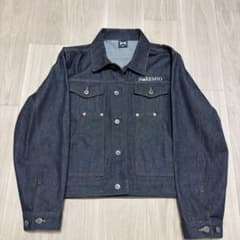 新品未使用！NOREMID デニムジャケット バックプリントのサムネイル