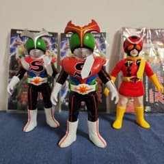 カ*ン様 東映レトロソフビコレクション ストロンガー チャージアップ 
