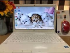NEC LaVie ホワイト ノートPCのサムネイル