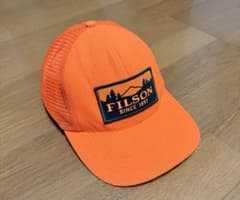 FILSON メッシュキャップ ブレイズオレンジ