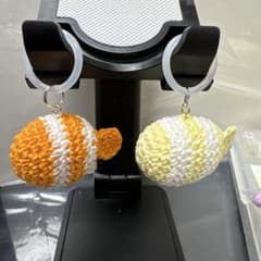 めじるしチャーム　お魚2個セット　ハンドメイドのサムネイル