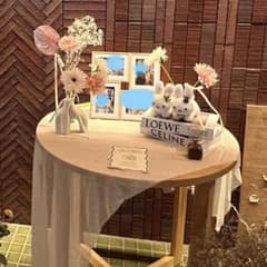 【値下げ】ウェルカムスペース・造花・クロス・フラワーベースのサムネイル