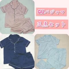 GUパジャマ 上下3点セットのサムネイル
