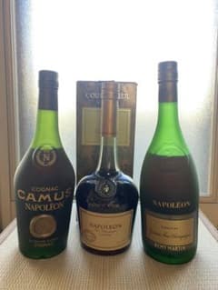 ナポレオン　レミーマルタン  カミュ　3本セットのサムネイル