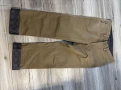 Khaki chino pants, check pattern